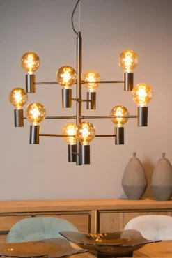 Outlet Lucide Leanne Ø65 taklampa Svart