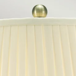 Discount Elstead Lighting Leaves 62cm bordslampa Guld