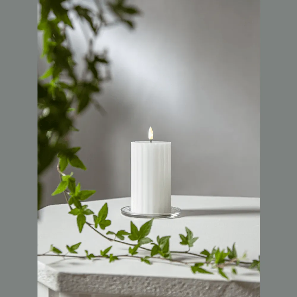 Best Star Trading LED Blockljus Flamme Stripe
