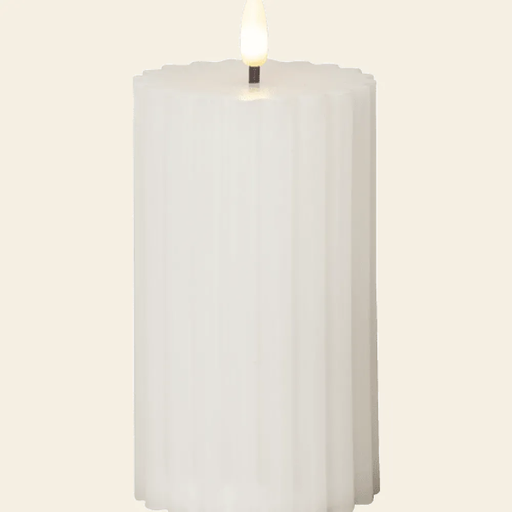 Best Star Trading LED Blockljus Flamme Stripe