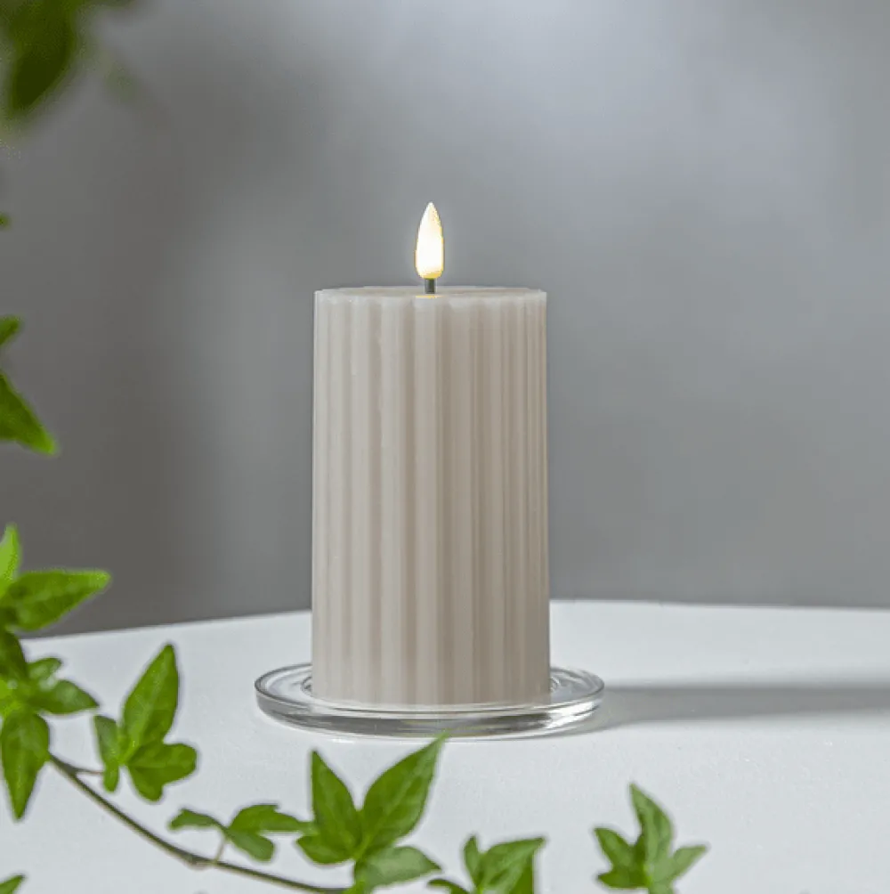 Discount Star Trading LED Blockljus Flamme Stripe