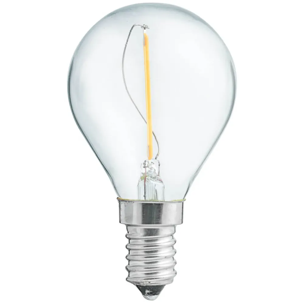 Unison LED E14 klot klar 1W 2700K