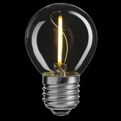 Outlet Unison LED E27 klot 1W 2700K Transparent