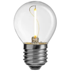 Outlet Unison LED E27 klot 1W 2700K Transparent