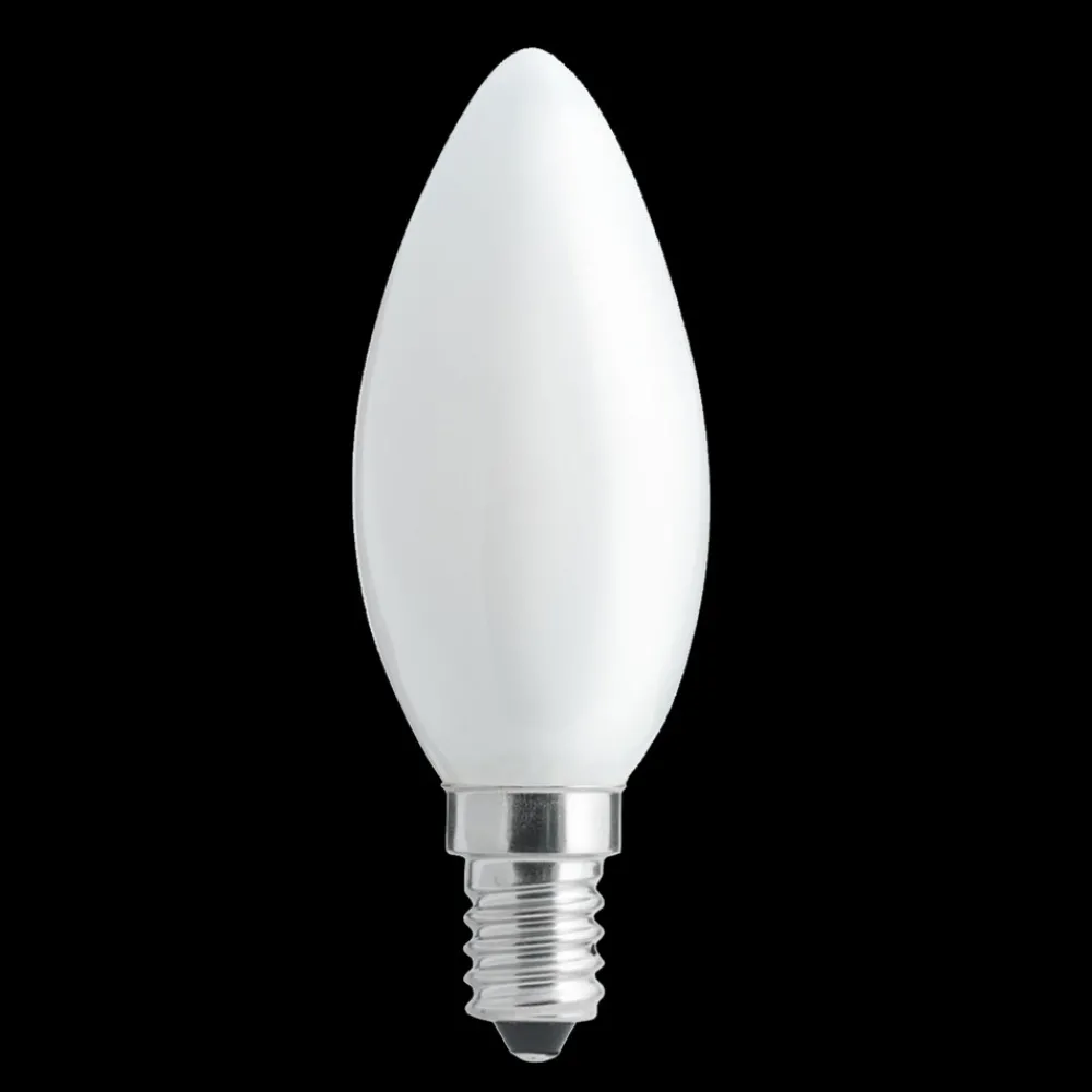 Discount Unison LED E14 kronljus opal 4W 3000K dimbar Vit