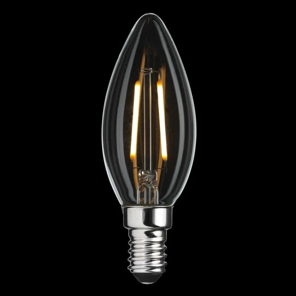 Outlet Unison LED E14 kronljus 2W 2700K Transparent