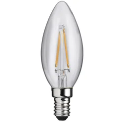 Outlet Unison LED E14 kronljus 2W 2700K Transparent