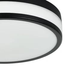New Eglo Led Palermo Ø30 badrumslampa Svart