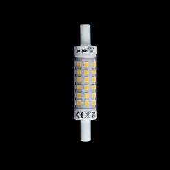 Outlet Unison LED R7s 78mm 3000K 5W Transparent