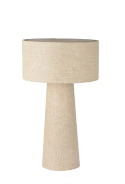 Discount Lucide Leeroy 50cm bordslampa Taupe
