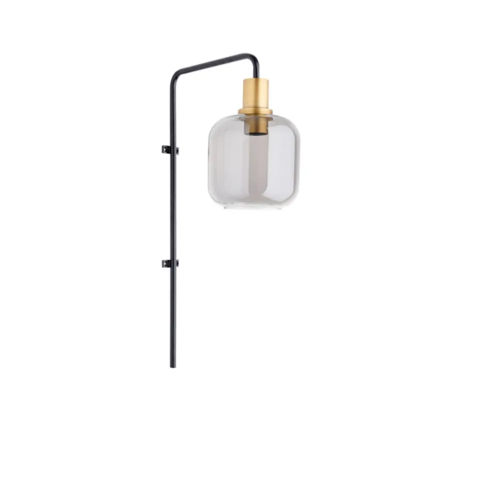 Hot Light & Living Lekar 32cm vägglampa Svart