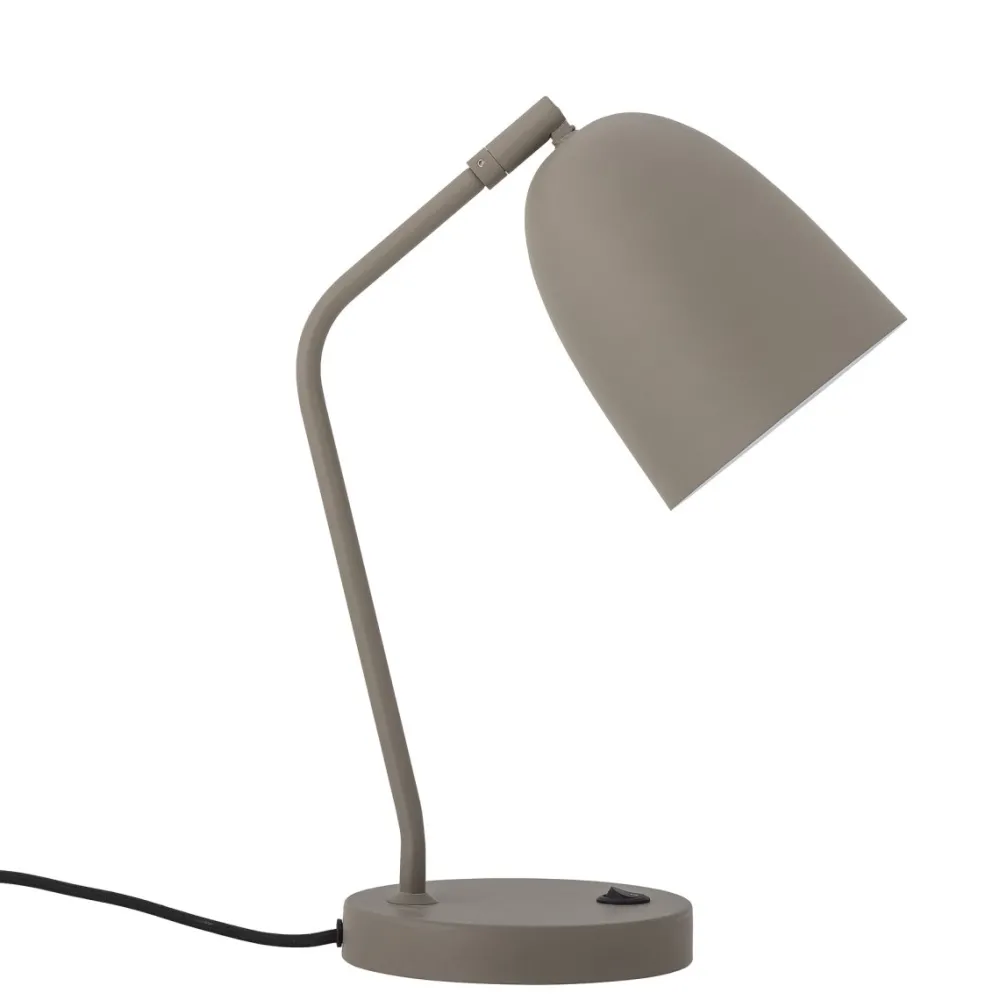 New Bloomingville Lemar 37cm skrivbordslampa Grå