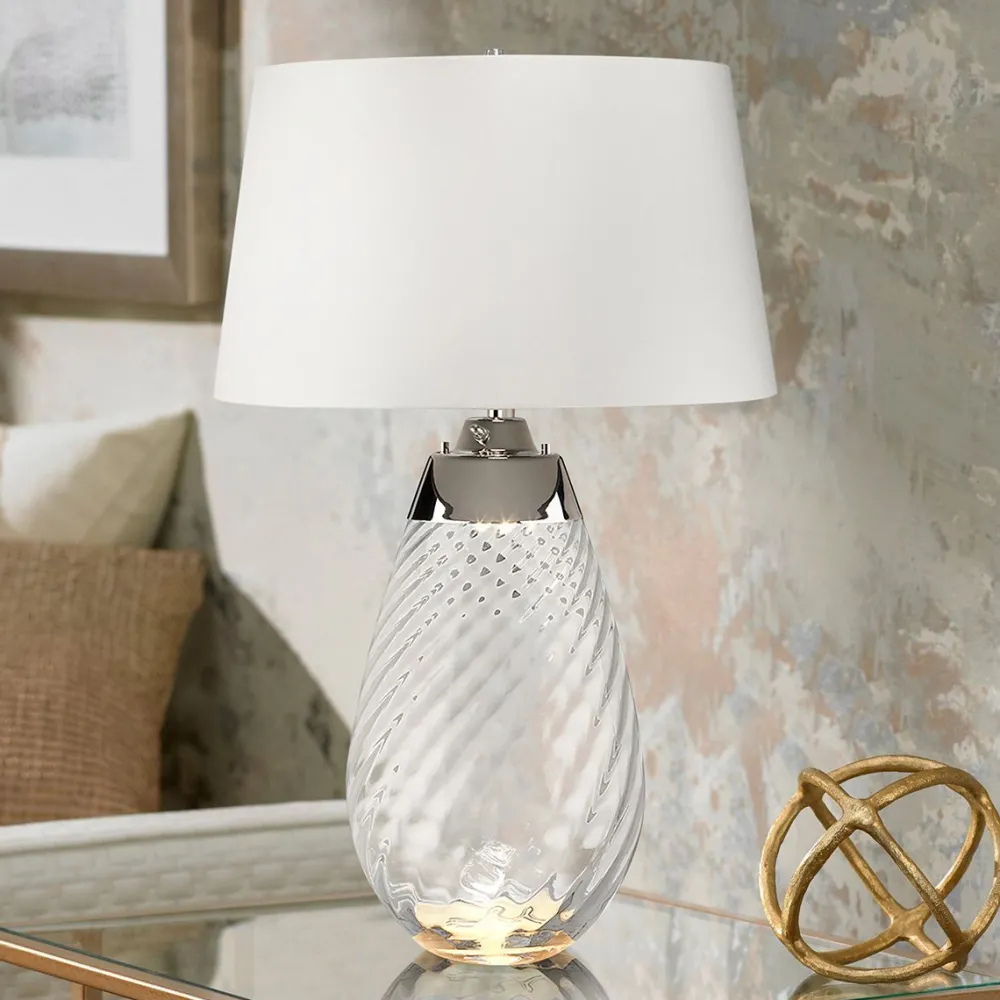 Clearance Elstead Lighting Lena 74cm bordslampa