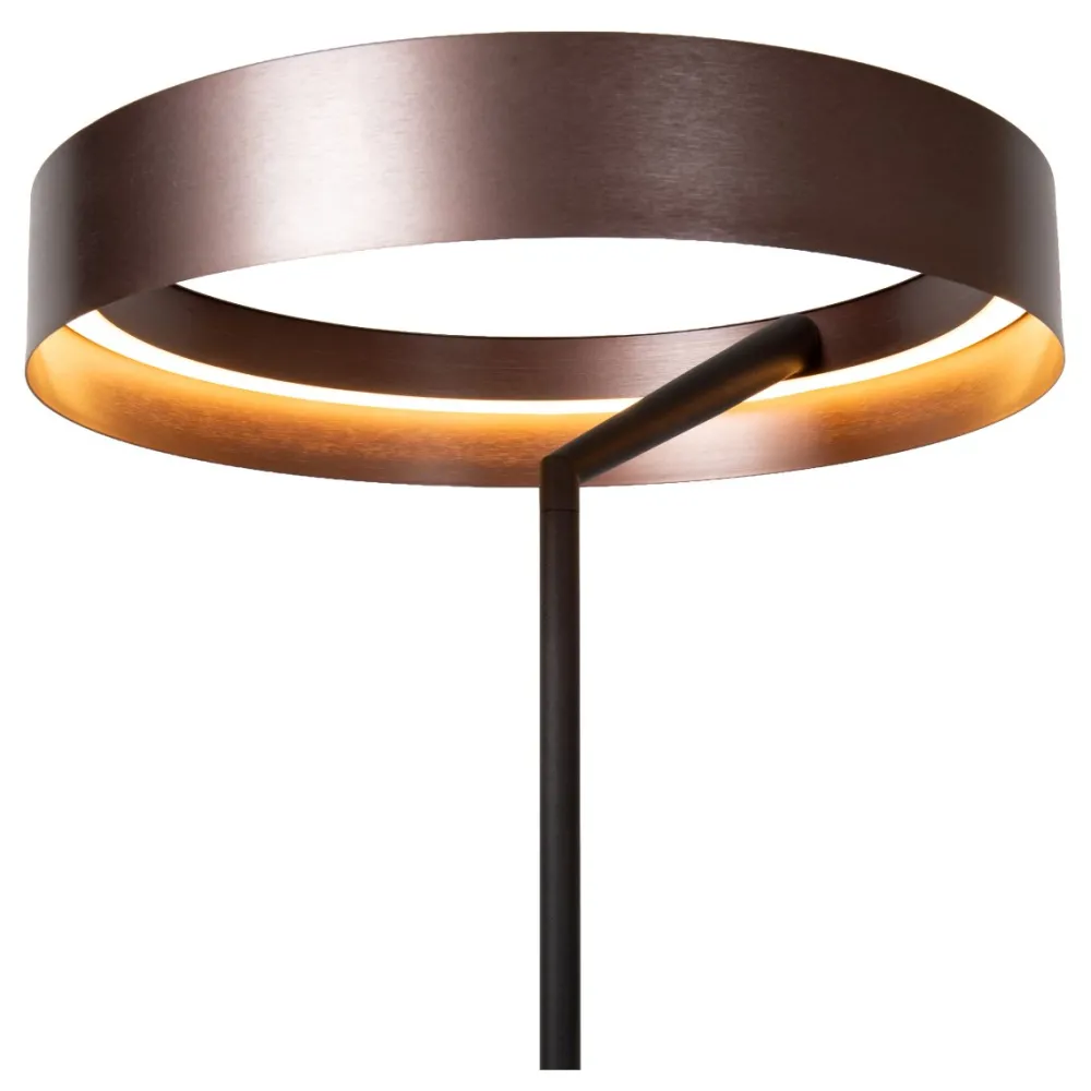 Outlet Lucide Leonard golvlampa Brun