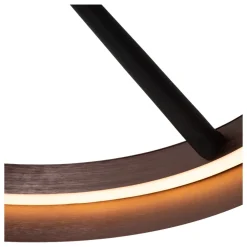 Hot Lucide Leonard Ø55 plafond Brun