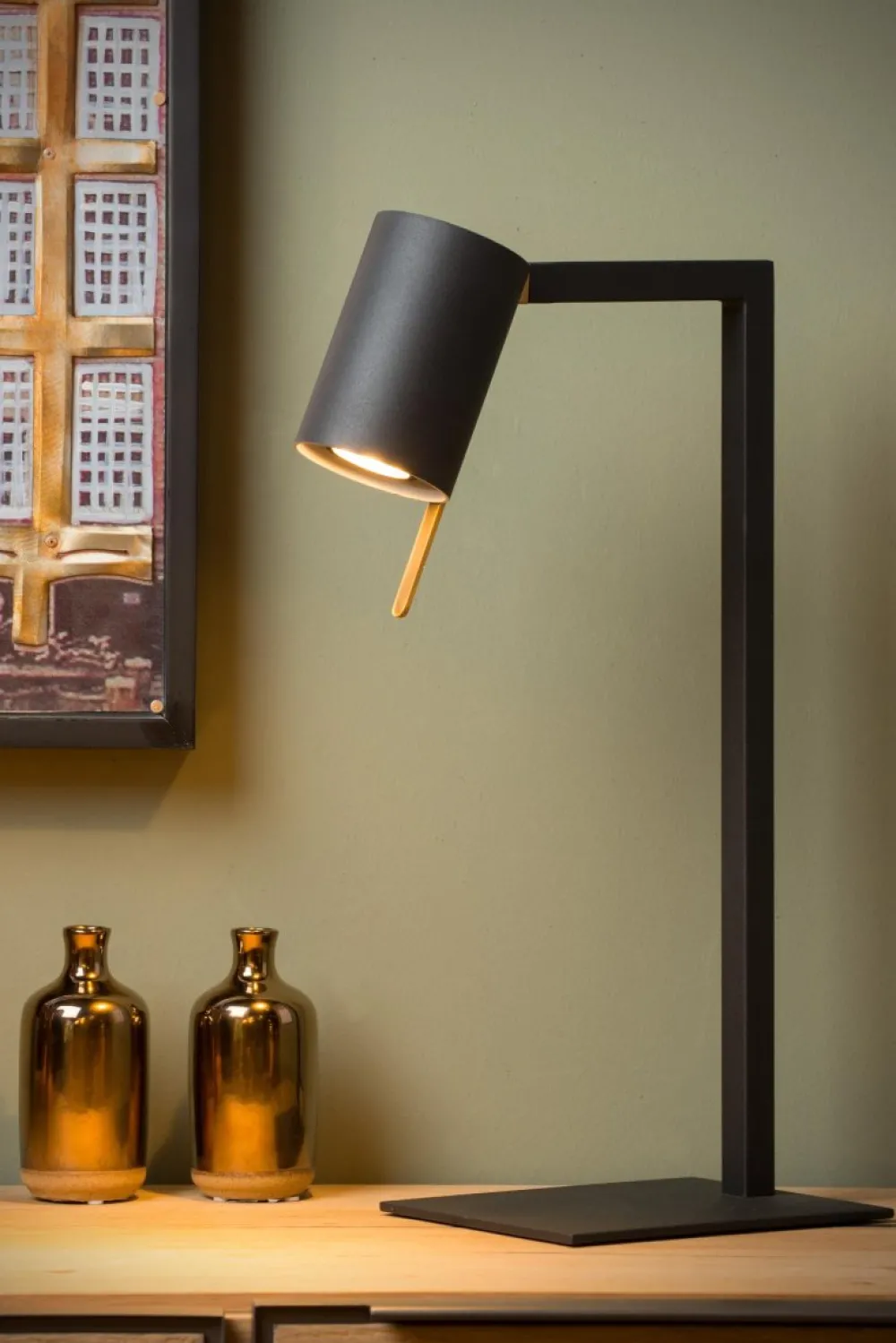 New Lucide Lesley 50cm skrivbordslampa