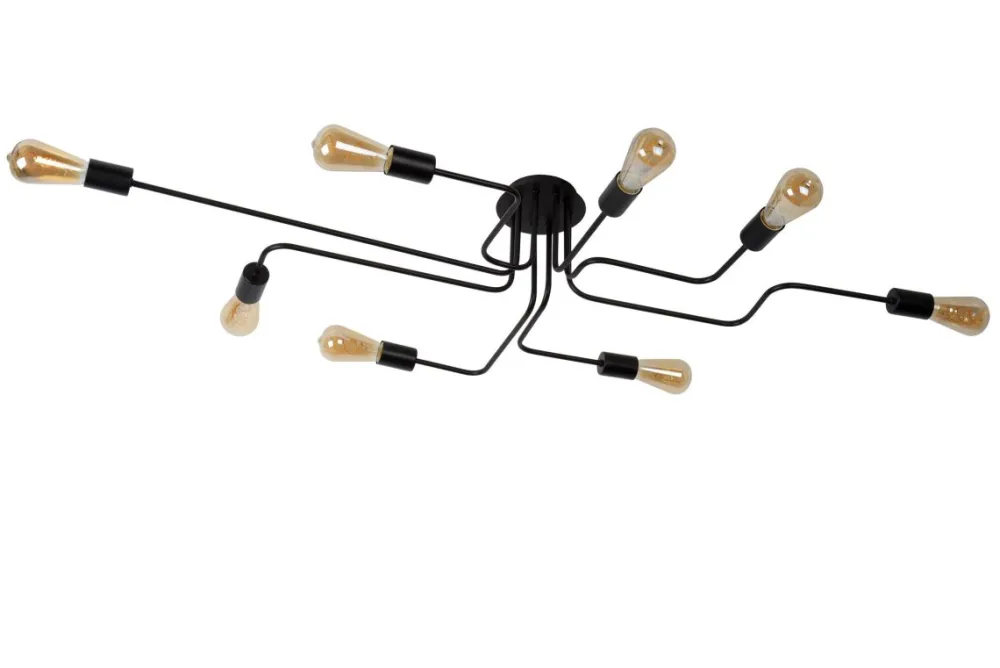 Clearance Lucide Lester 150cm plafond Svart