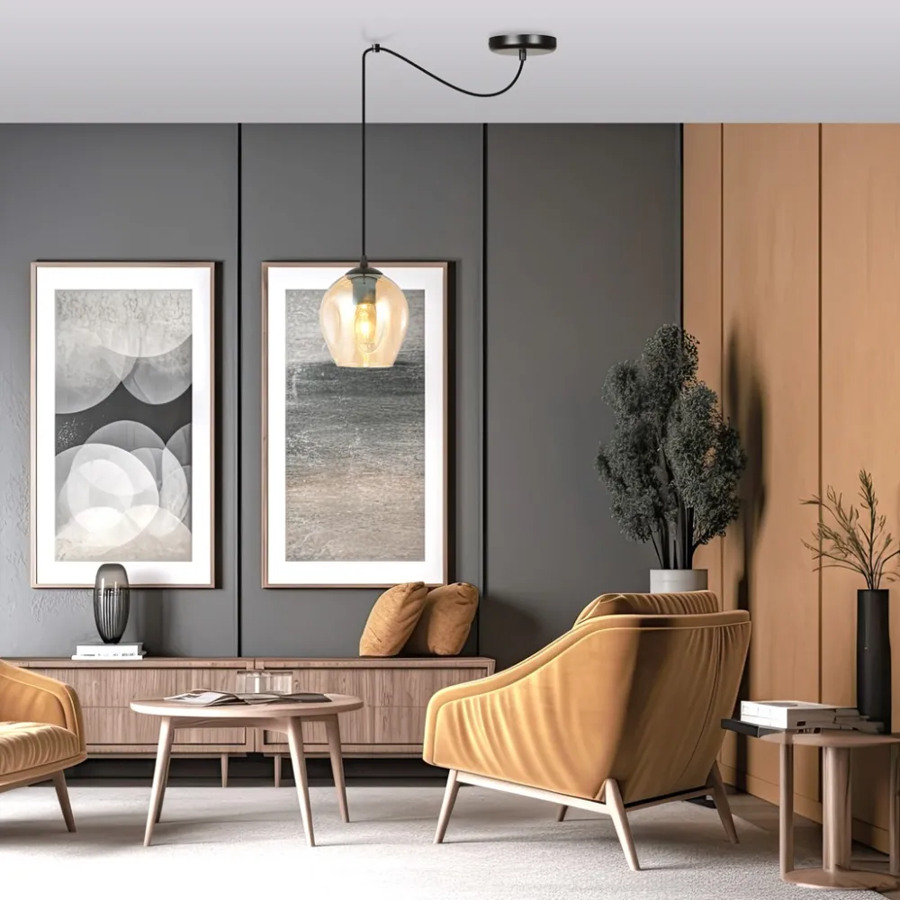 New Emibig Lighting Level Ø14 taklampa Amber
