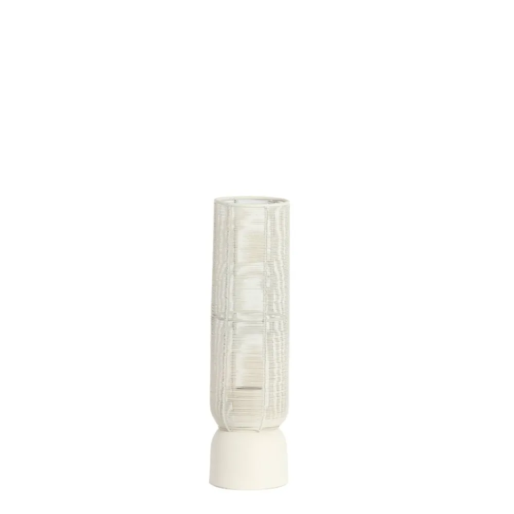Discount Light & Living Lezuza 40cm bordslampa Krämvit