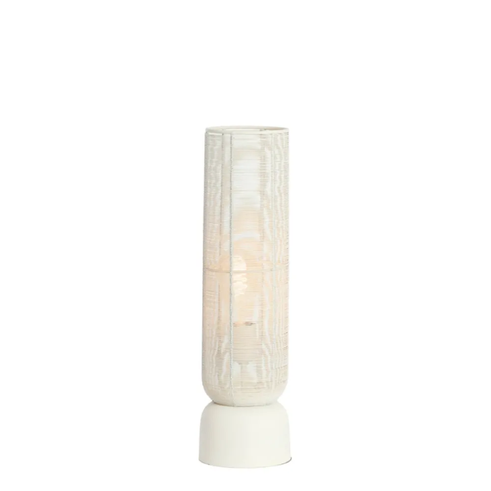 Discount Light & Living Lezuza 50cm bordslampa Krämvit