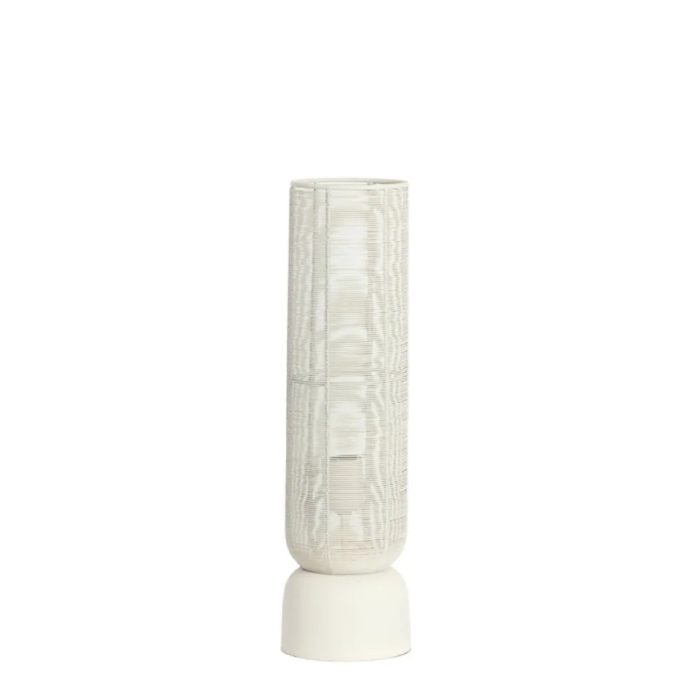 Discount Light & Living Lezuza 50cm bordslampa Krämvit