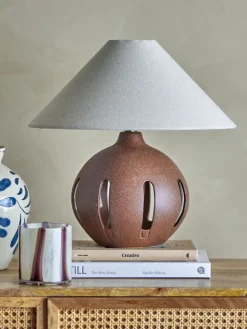 Outlet Bloomingville Liana 40cm bordslampa Brun