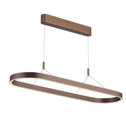 Discount Lucide Liane 150cm taklampa Brun