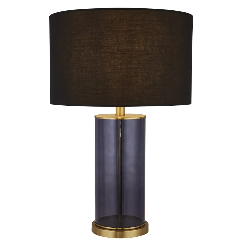 Outlet Searchlight Liberty 44cm bordslampa Blå
