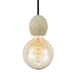 Online Halo Design Light Ø8 taklampa Ljust trä