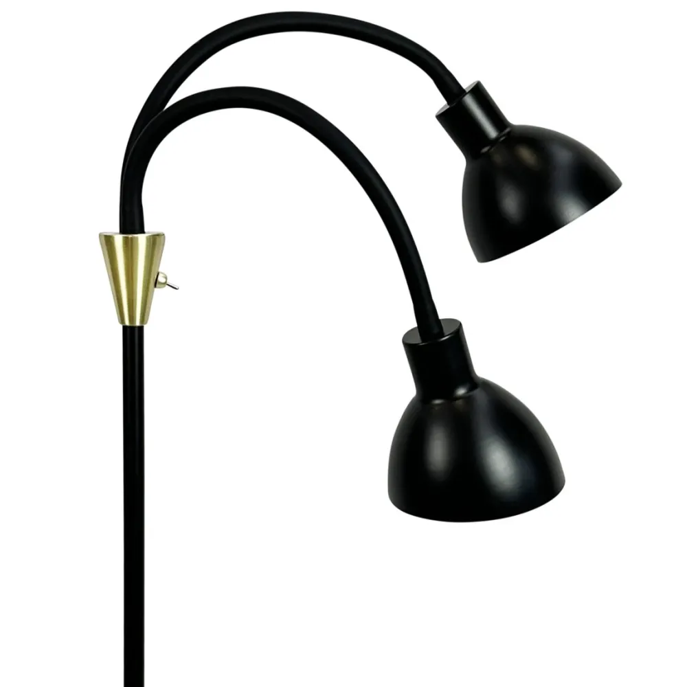 Best Dyberg Larsen Lilje golvlampa Svart