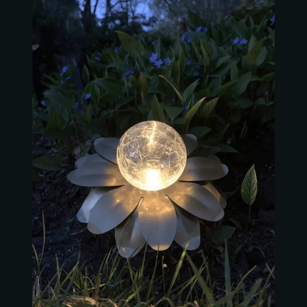 Sale Star Trading Lilly 3-pack solcellslampa Guld