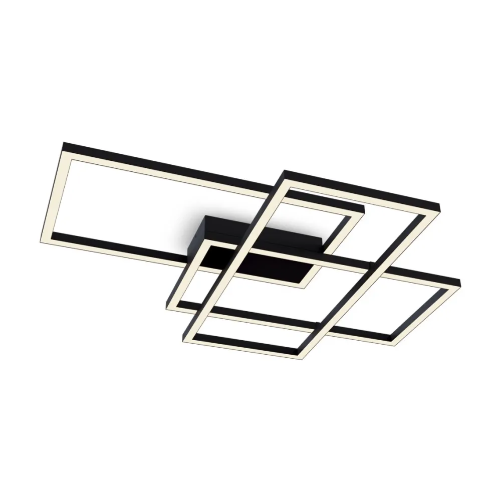 New Maytoni Line 78cm plafond Svart