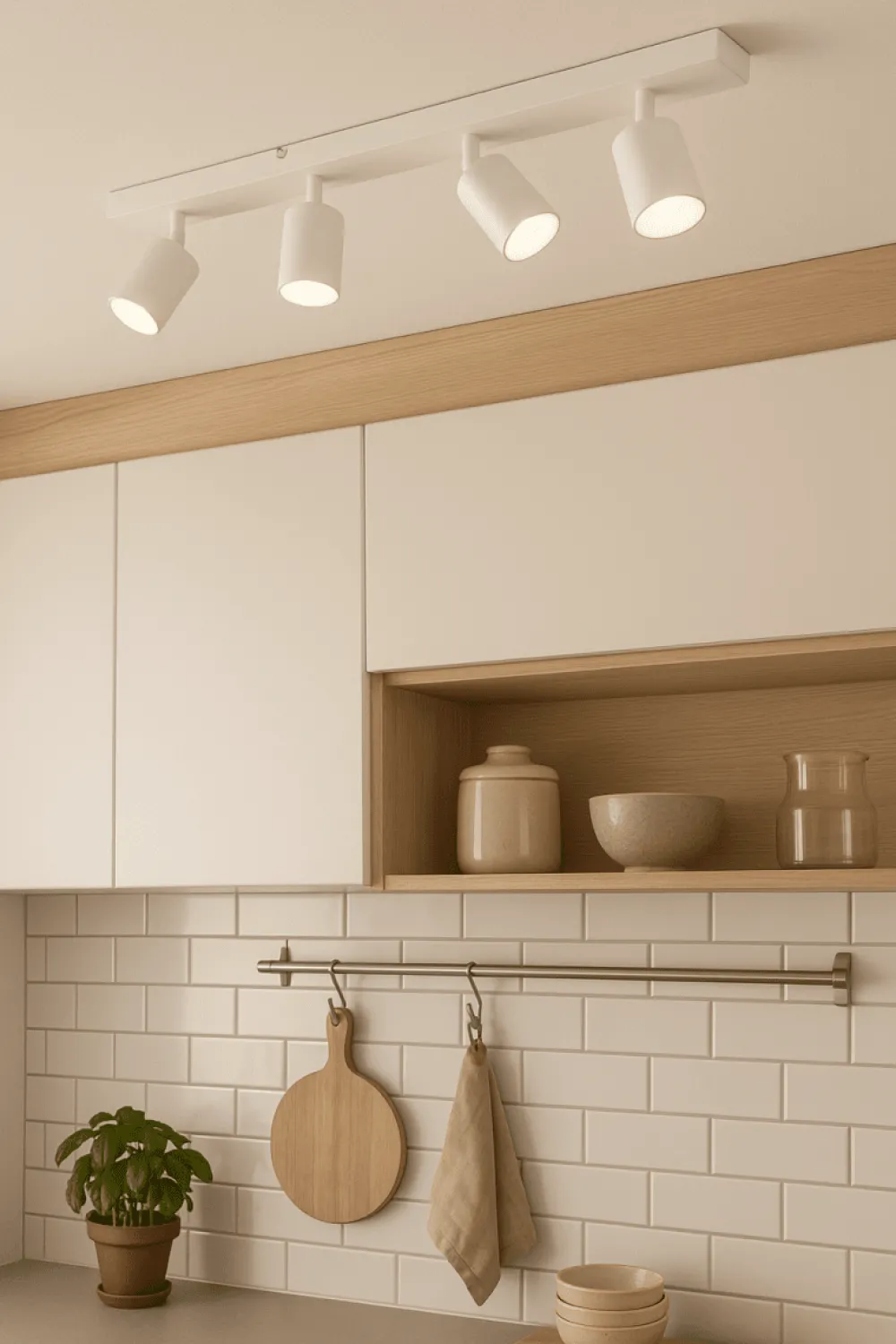 Online Lampan Line 4 spotlight Vit