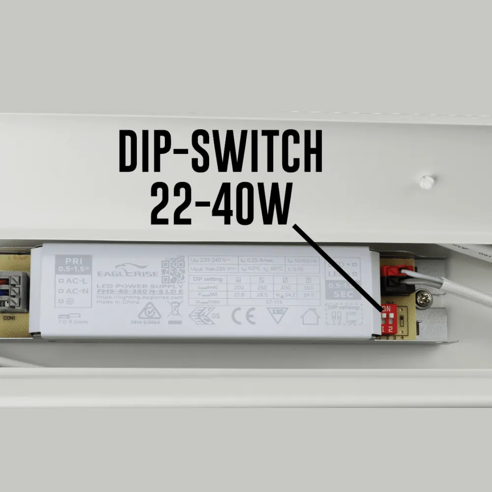 Clearance Designlight Liny Basic 4000K 130cm Vit