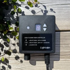 Hot Lightson Ljussensor Svart