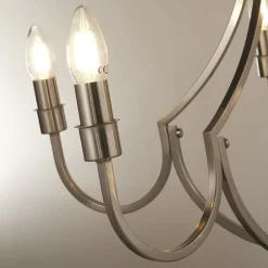 Best Searchlight Lodge Ø65 taklampa Silver