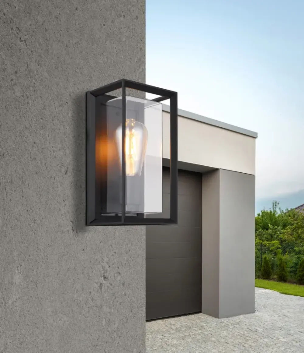 Clearance Globo Lighting Logana utelampa Svart