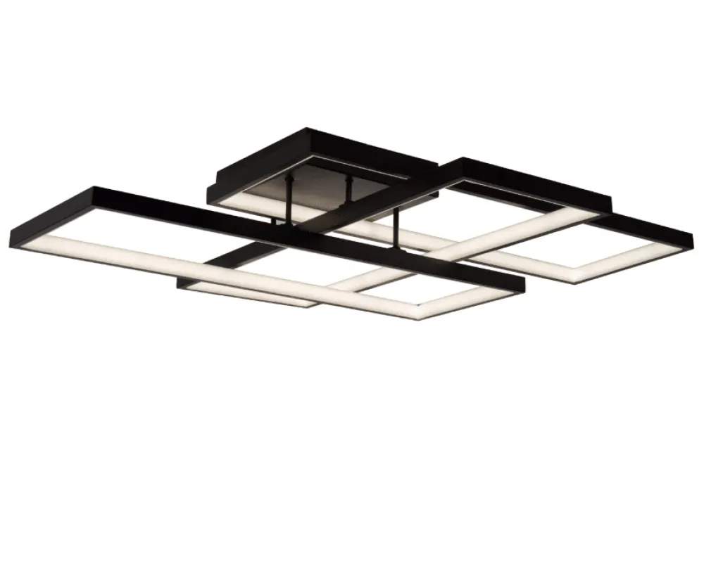 Outlet Lucide Lokero 65cm plafond Svart