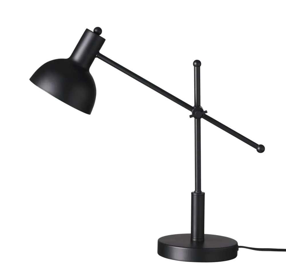Dyberg Larsen London 42cm skrivbordslampa Svart