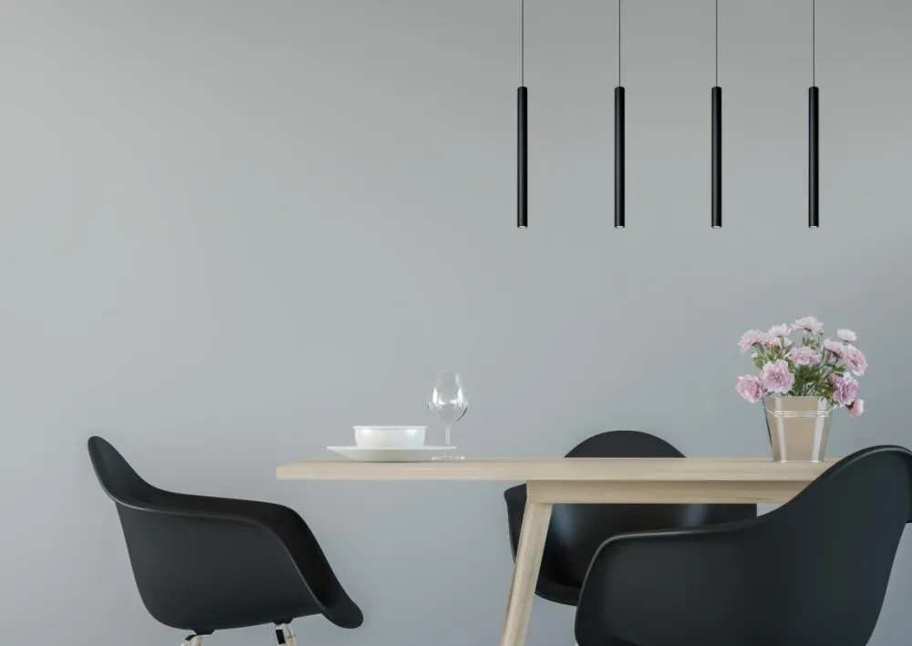 Online Lucide Lorenz 120cm taklampa Svart