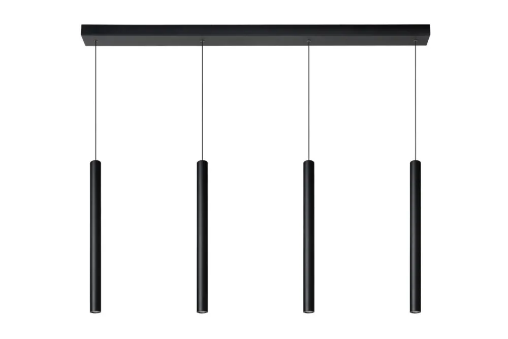 Online Lucide Lorenz 120cm taklampa Svart