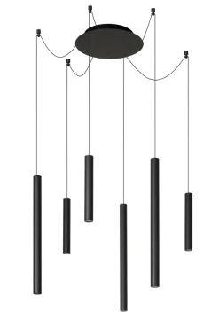 Outlet Lucide Lorenz Ø120 taklampa Svart