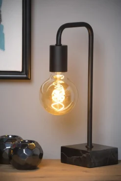 Clearance Lucide Lorin 35cm bordslampa Svart