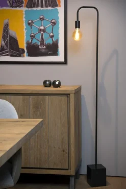 Lucide Lorin golvlampa Svart