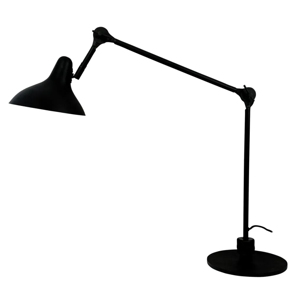 Online Dyberg Larsen Lotus 85cm skrivbordslampa Svart