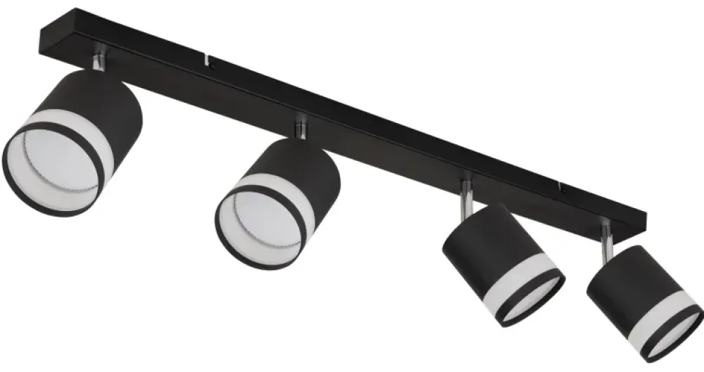Clearance Globo Lighting Lucero 4 spotlight Svart