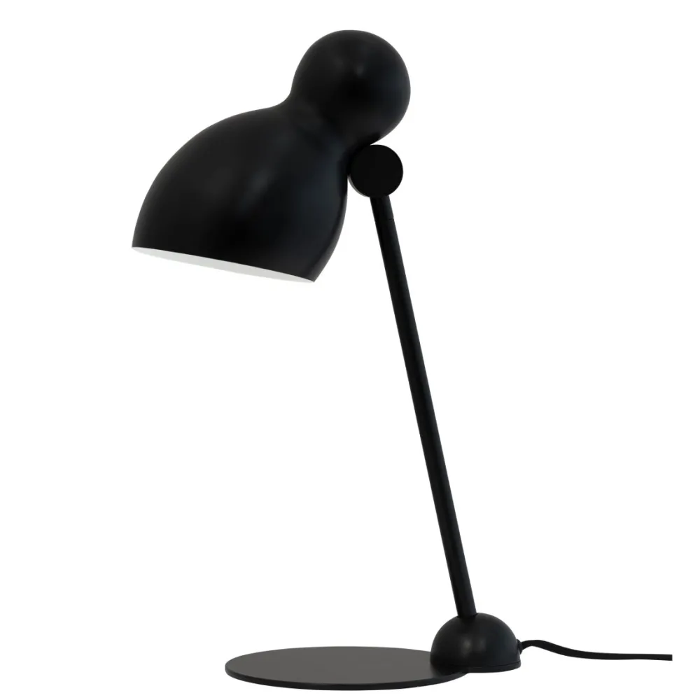Dyberg Larsen Ludo 42cm skrivbordslampa Svart