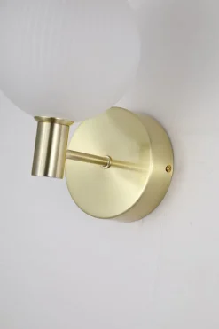 Hot Searchlight Luminique 15cm vägglampa Mässing