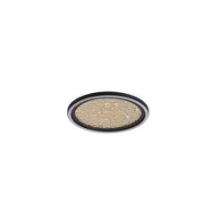 Clearance Searchlight Luna Ø30 plafond Svart/guld