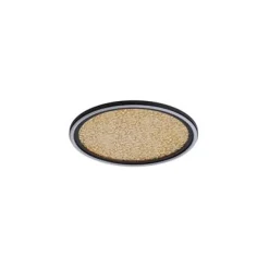 Outlet Searchlight Luna Ø40 plafond Svart/guld